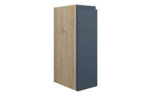 Clarence 200mm Standard Toilet Roll Unit - Matt Arley Blue (Oak Cab)